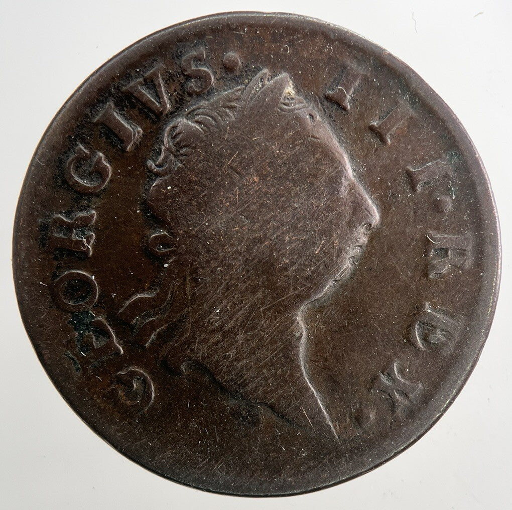 1769 George III Irish Hibernia Half - Penny Coin | Collectable Grade | a9358