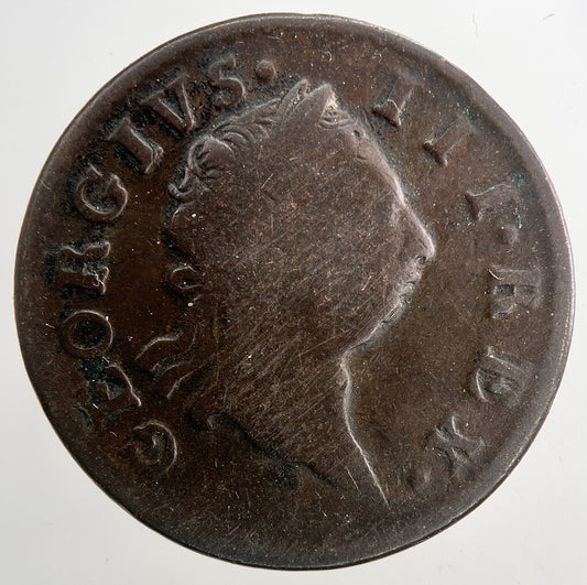 1769 George III Irish Hibernia Half - Penny Coin | Collectable Grade | a9358