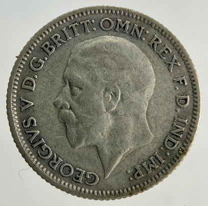 1930 George V Sixpence Silver Coin | Fine Collectable Grade