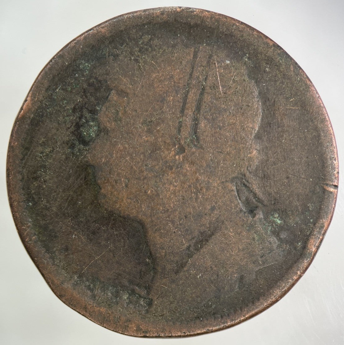 Irish One Penny Coin | Worn Grade
