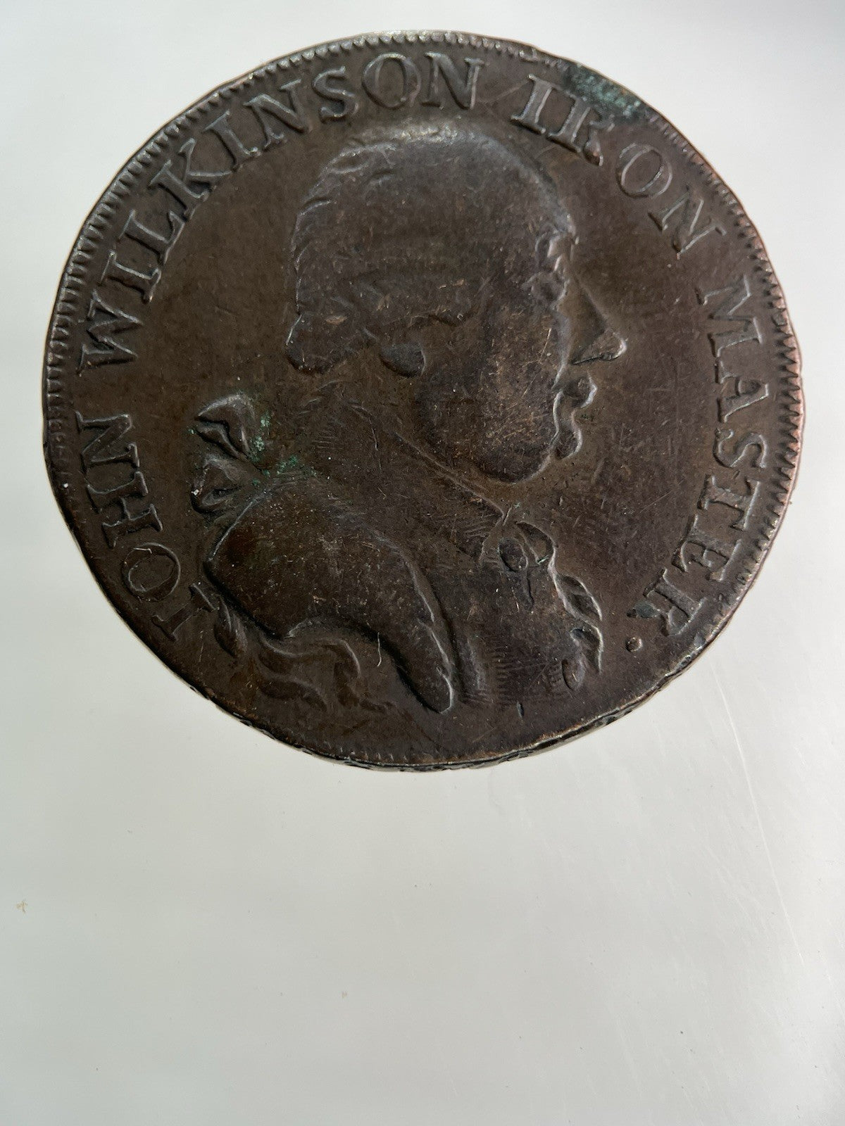 1791 John Wilkinson Iron Master Half - Penny Coin | Fine Collectable Grade