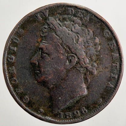 1826 George IV Farthing Coin | Collectable Grade | a5019