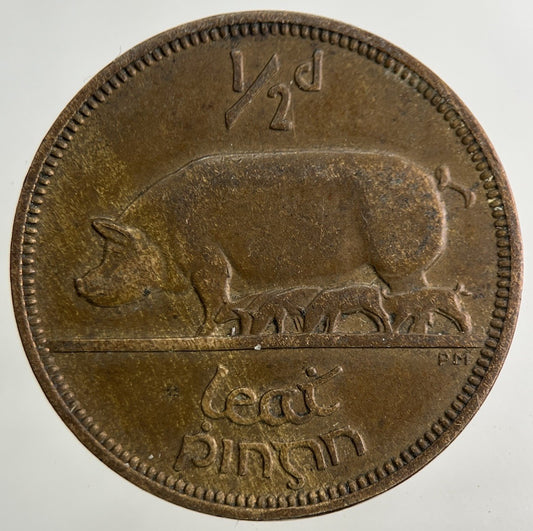 1933 Irish Ireland Half - Penny Coin | Collectable Grade