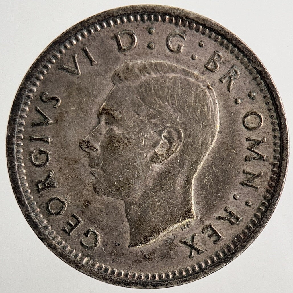 1941 George VI Threepence Silver Coin | Very High Grade | a9840
