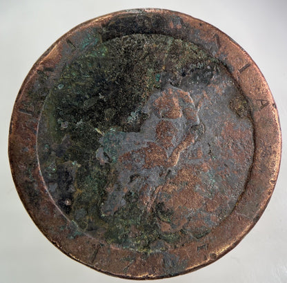 1797 George III 3rd Cartwheel One Penny Coin | Fair Grade