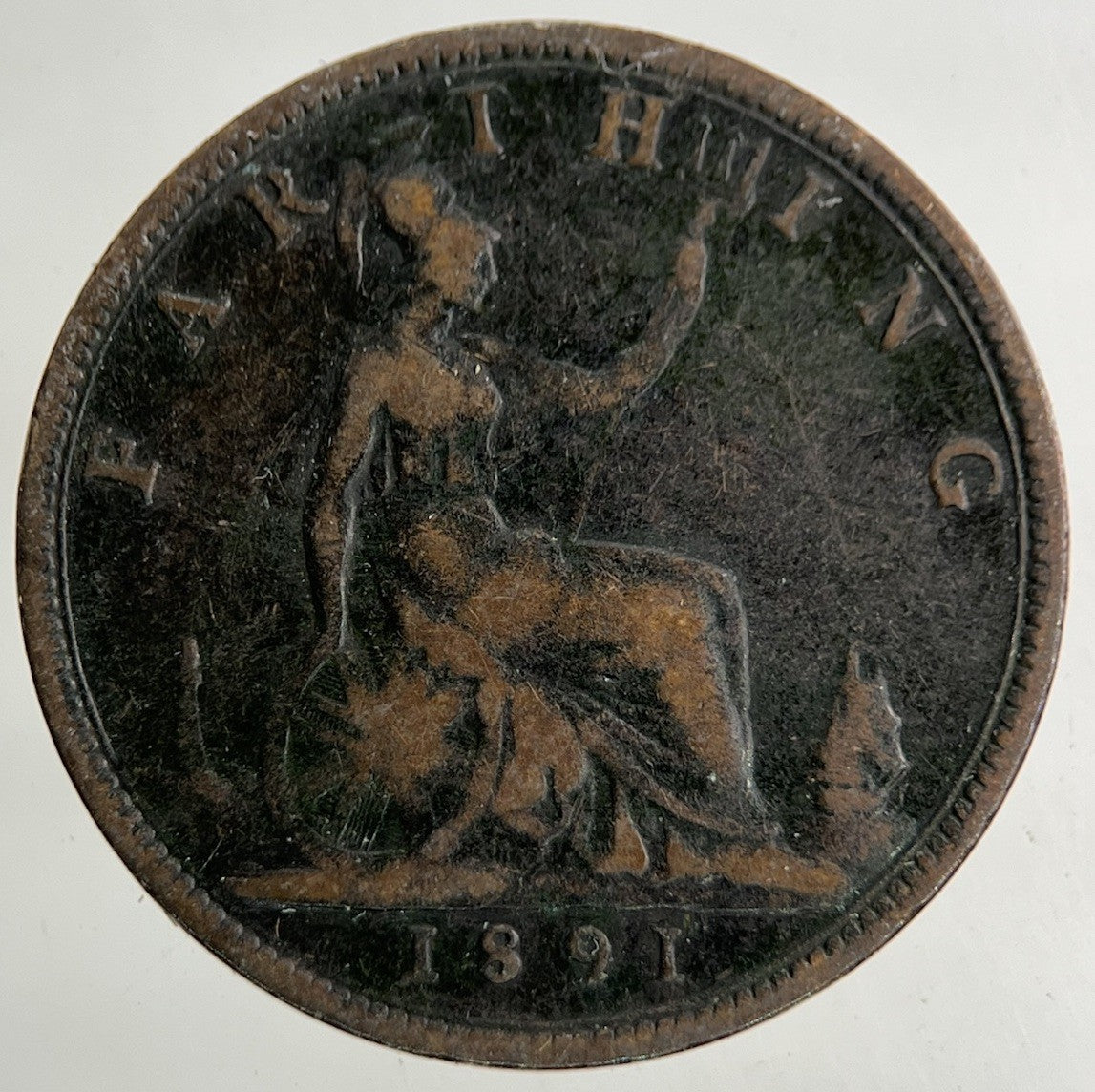 1891 Victoria Farthing Coin | Collectable Grade