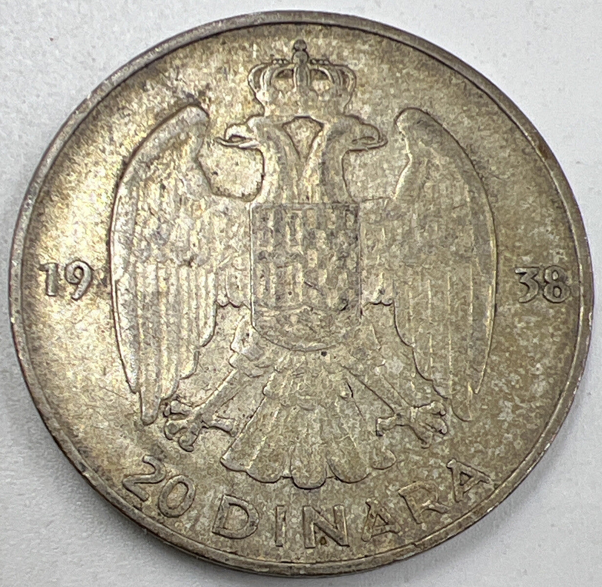20 Dinara | Yugoslavia Silver Coin | Collectable Grade | a880