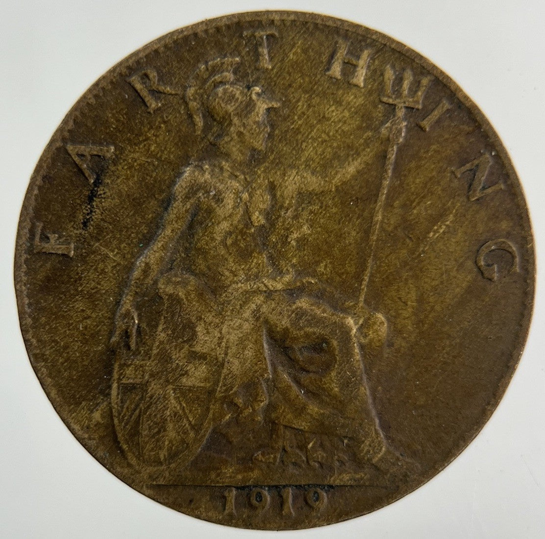 1919 George V Farthing Coin | Collectable Grade