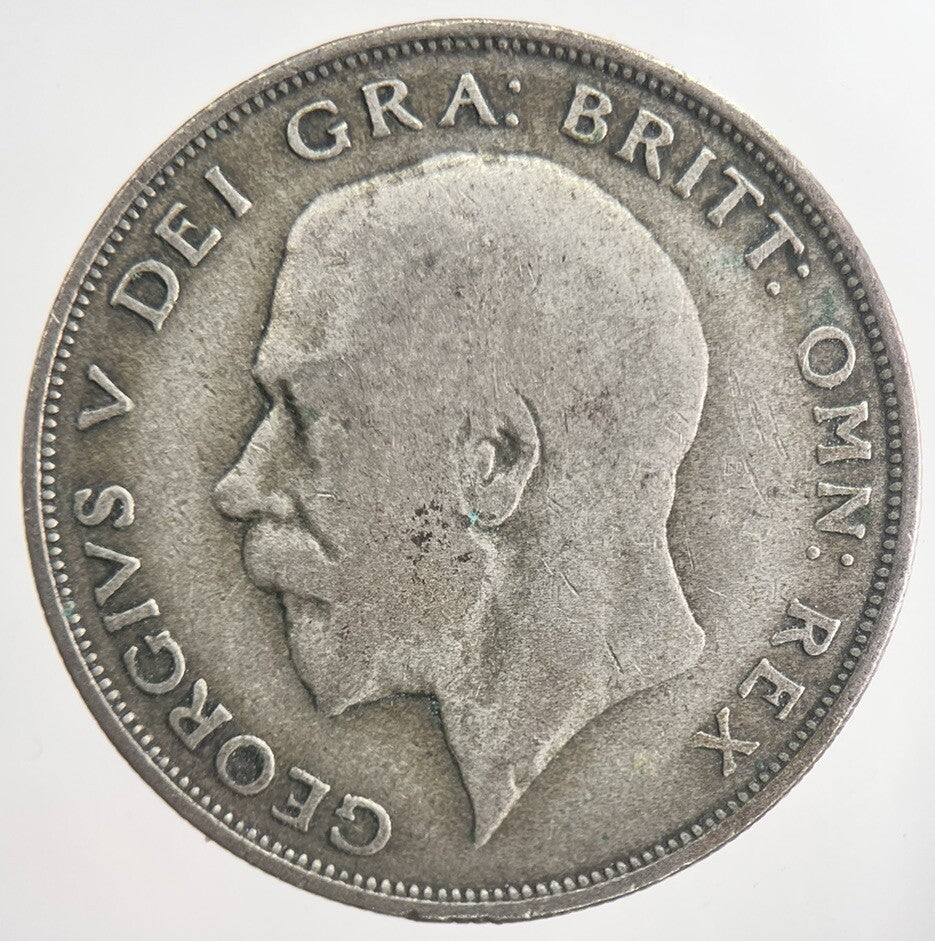 1921 George V Half - Crown Silver Coin | Collectable Grade | a6330