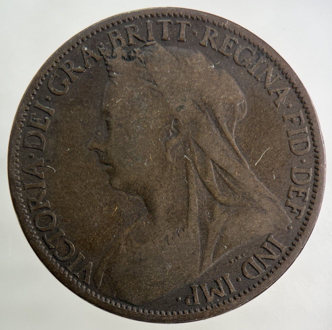 1901 Victoria One Penny Coin | Collectable Grade