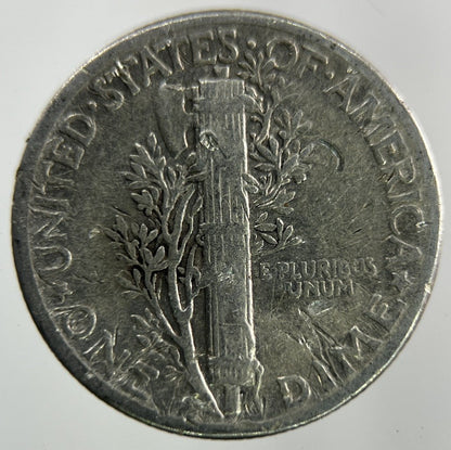1943 US USA Mercury Dime Silver Coin | Collectable Grade