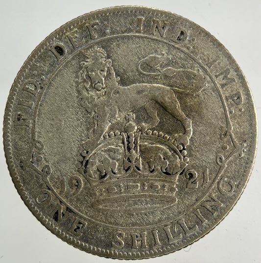 1921 George V Shilling Silver Coin | Collectable Grade