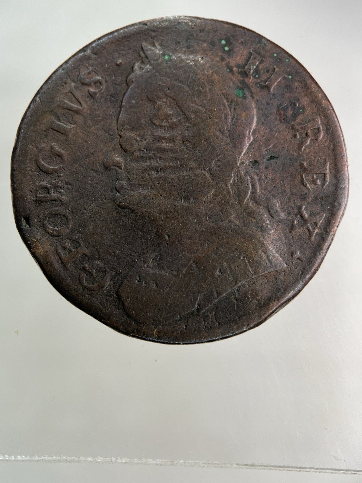 1754 George II 2nd Half - Penny Coin | Collectable Grade