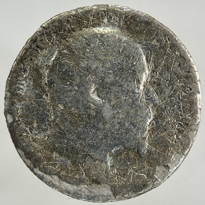 British Edward VII Sixpence Silver Coin | Worn Grade