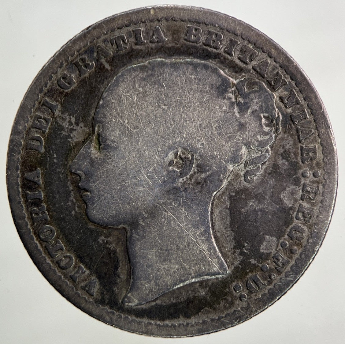 1875 Victoria Shilling Silver Coin | Collectable Grade