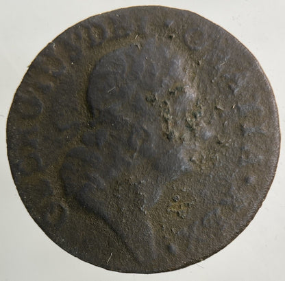 1725 Irish Farthing Coin | Collectable Grade