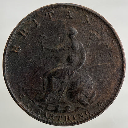 1799 George III 3rd Farthing Coin | Fine Collectable Grade