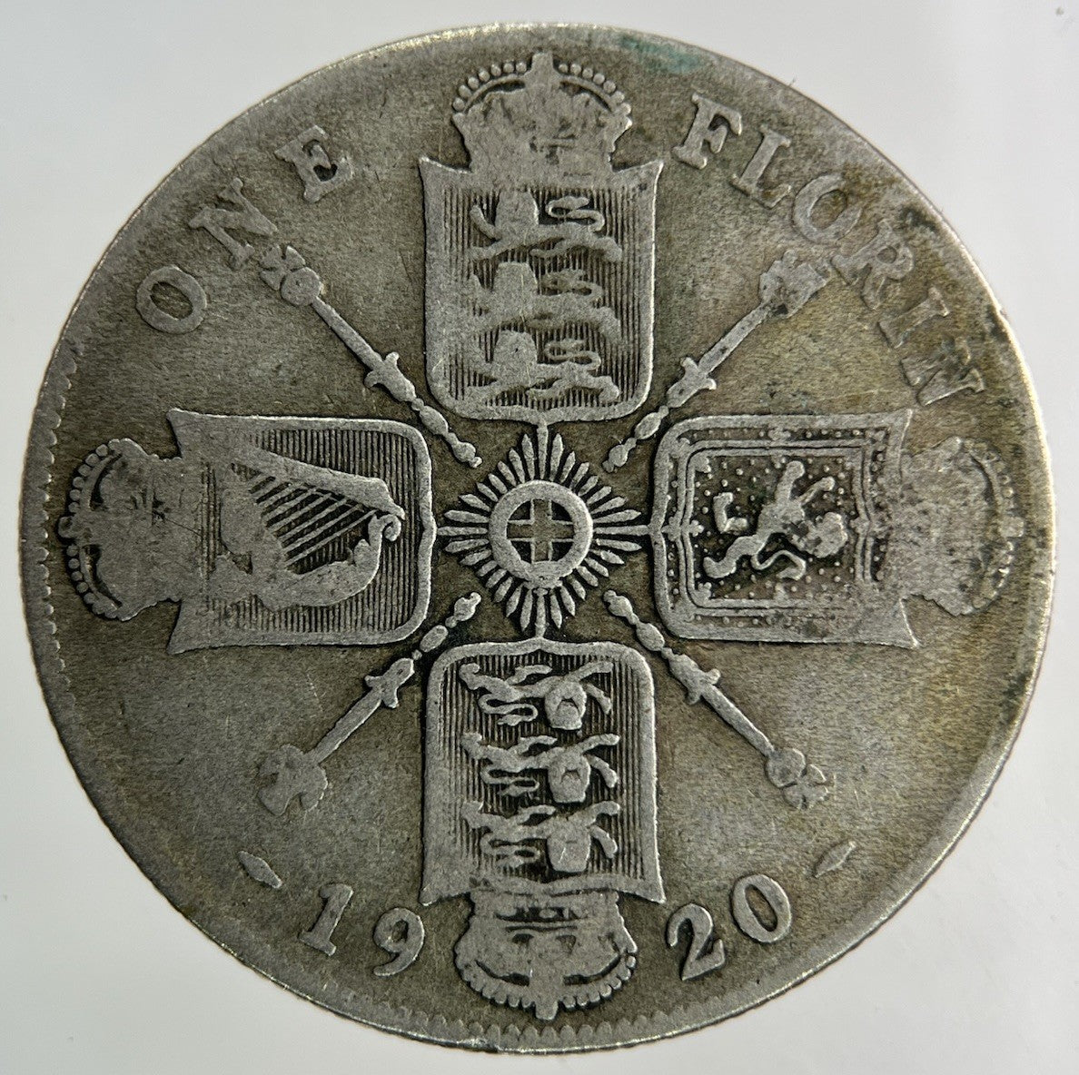 1920 George V Florin Silver Coin | Collectable Grade
