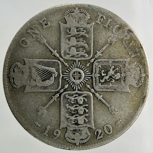 1920 George V Florin Silver Coin | Collectable Grade