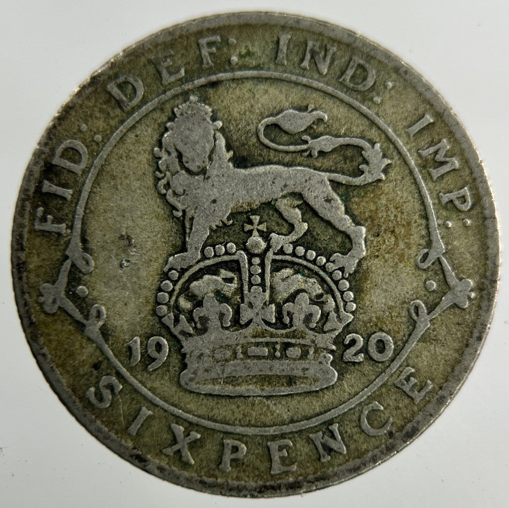 1920 George V Sixpence Silver Coin | Collectable Grade