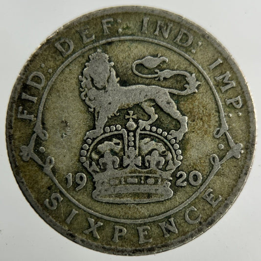 1920 George V Sixpence Silver Coin | Collectable Grade