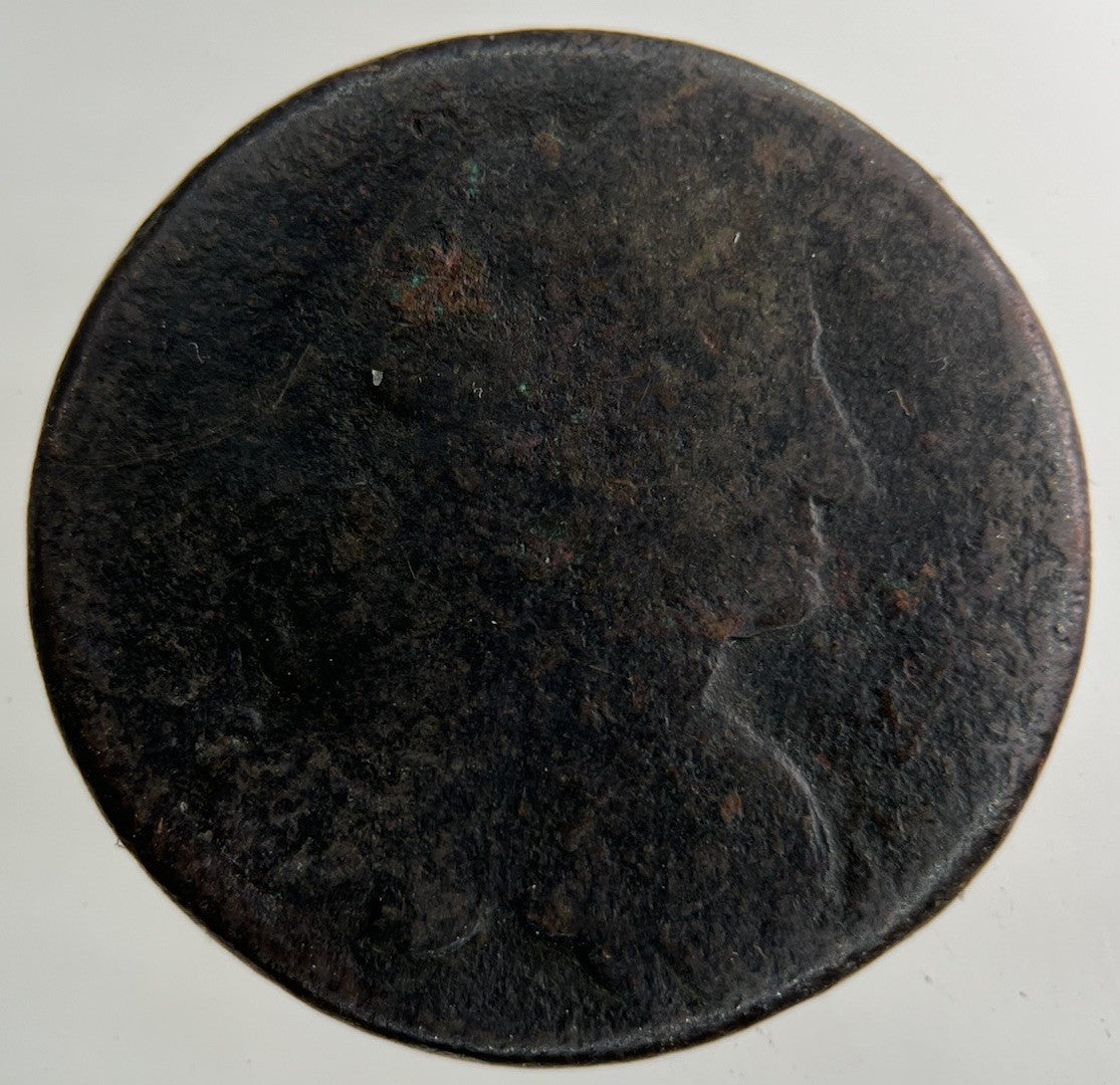 Charles II 2nd Irish Ireland Half - Penny Coin | Fair Grade