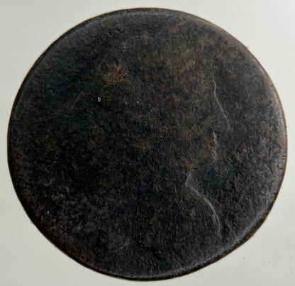 Charles II 2nd Irish Ireland Half - Penny Coin | Fair Grade