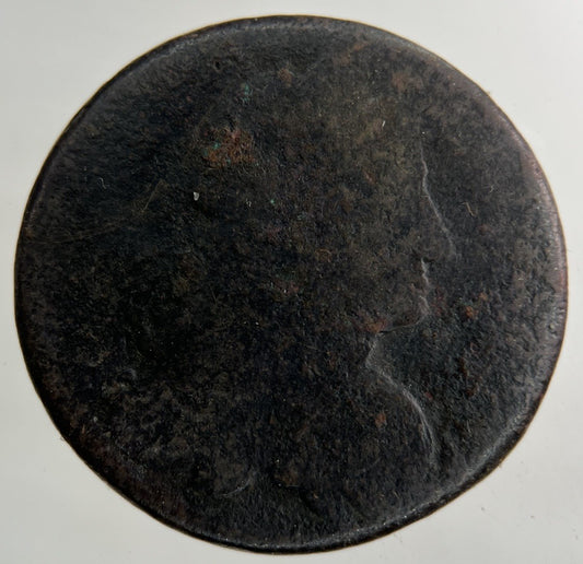 Charles II 2nd Irish Ireland Half - Penny Coin | Fair Grade