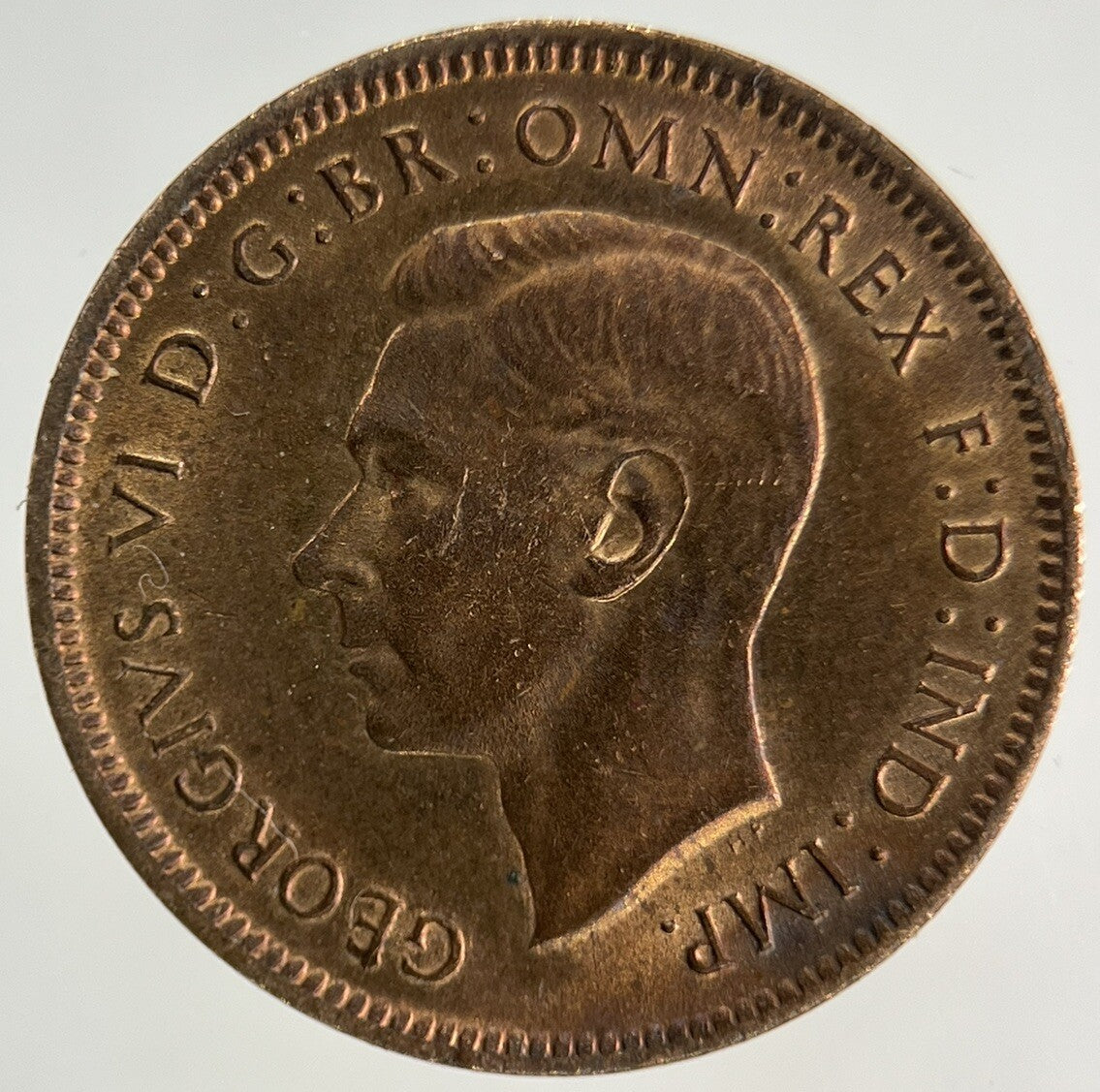 1942 George VI Wren Farthing Coin | Very High Grade