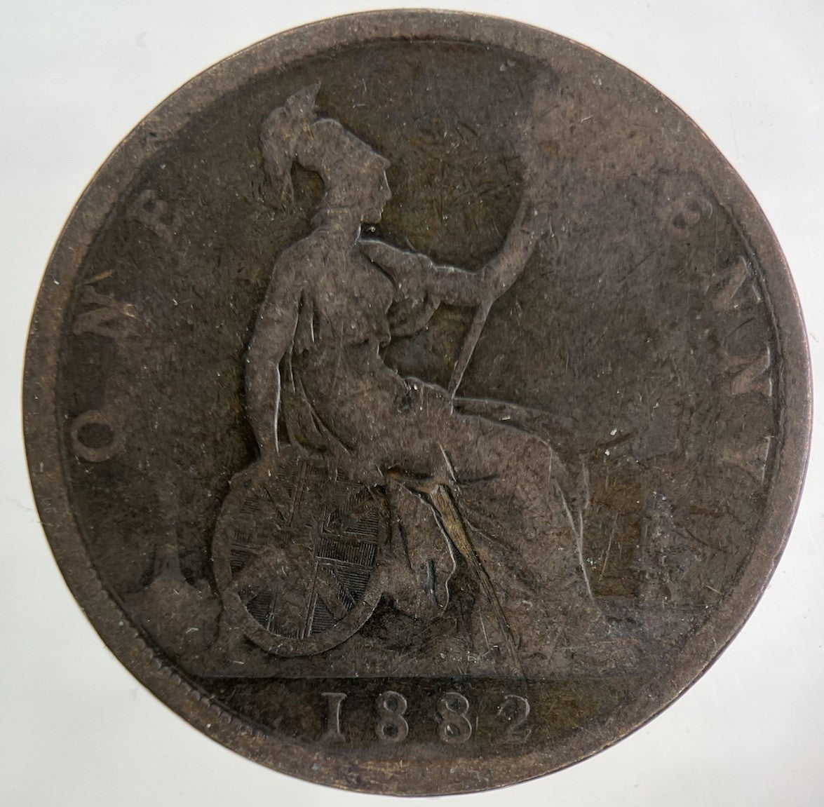 1882 Victoria One Penny Coin | Collectable Grade
