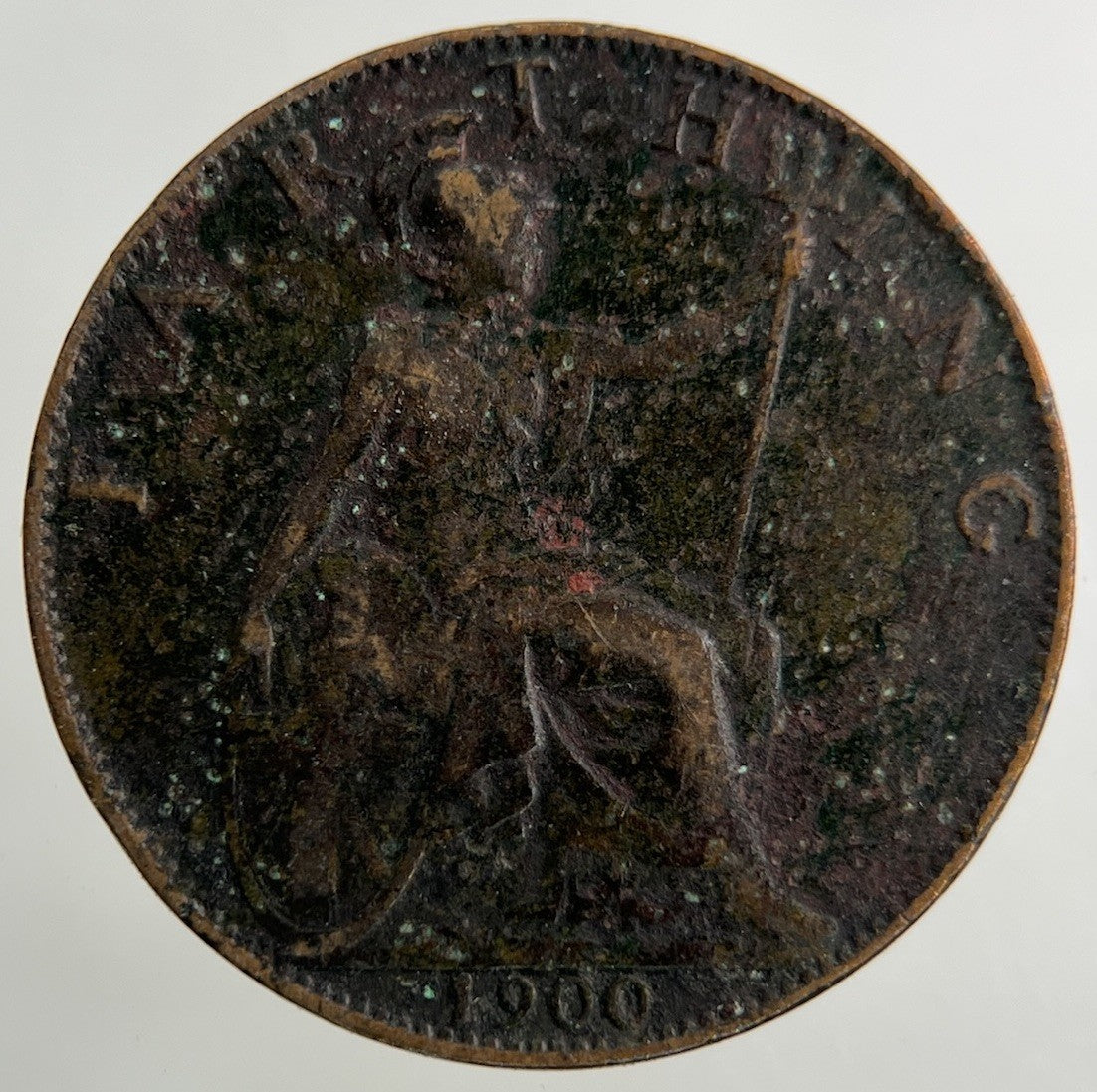1900 Victoria Farthing Coin | Collectable Grade