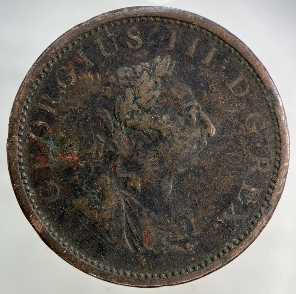 1805 Irish One Penny Coin | Fine Collectable Grade