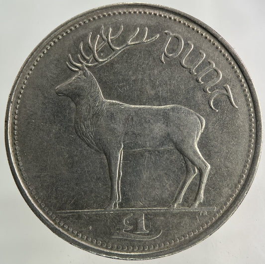 1990 Irish £1 One Pound Coin | Very High Grade
