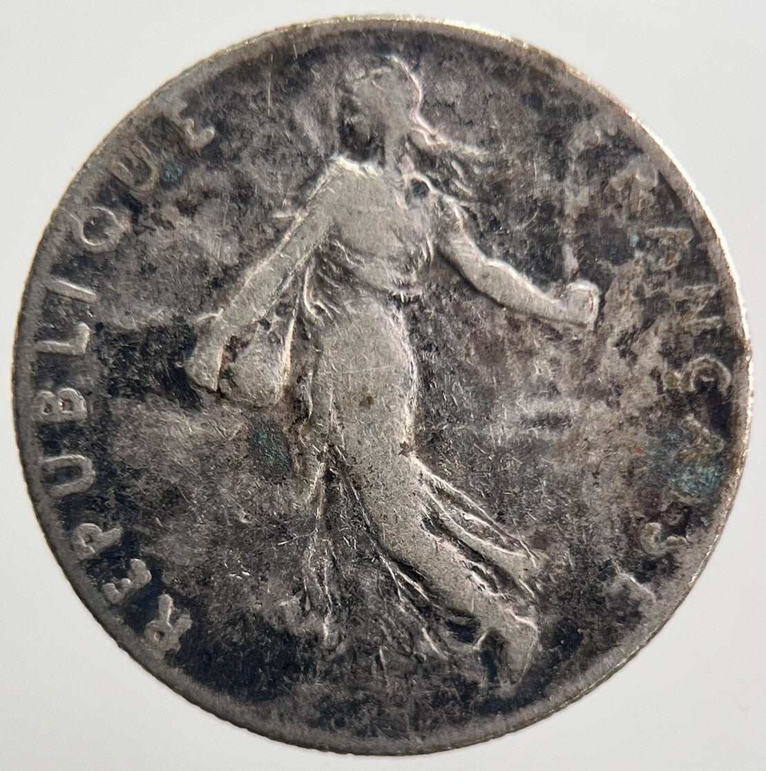 1917 France 50 Centimes Silver Coin | Collectable Grade