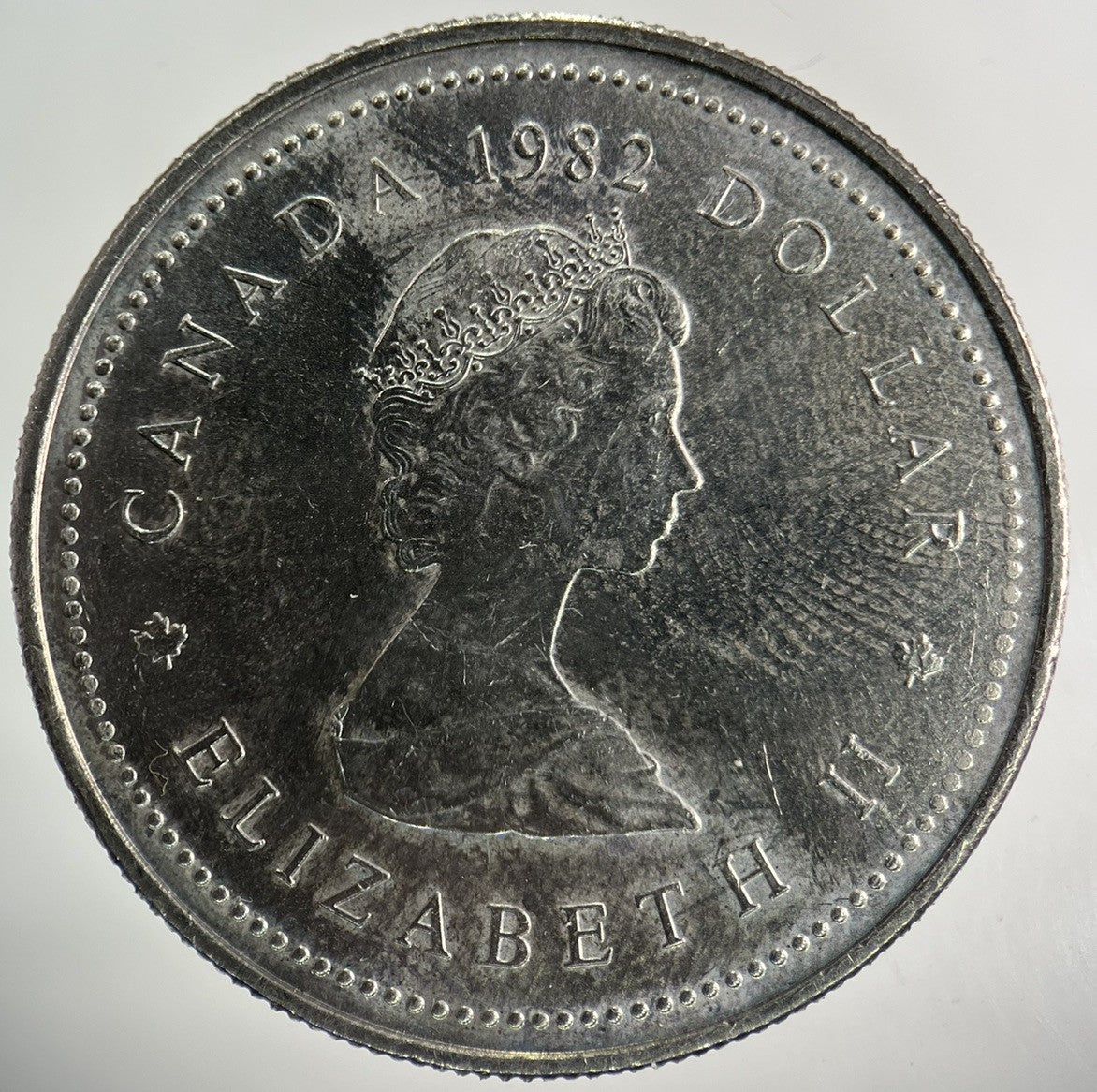 1982 Canada Confederation Constitution One Dollar Coin | Very High Grade