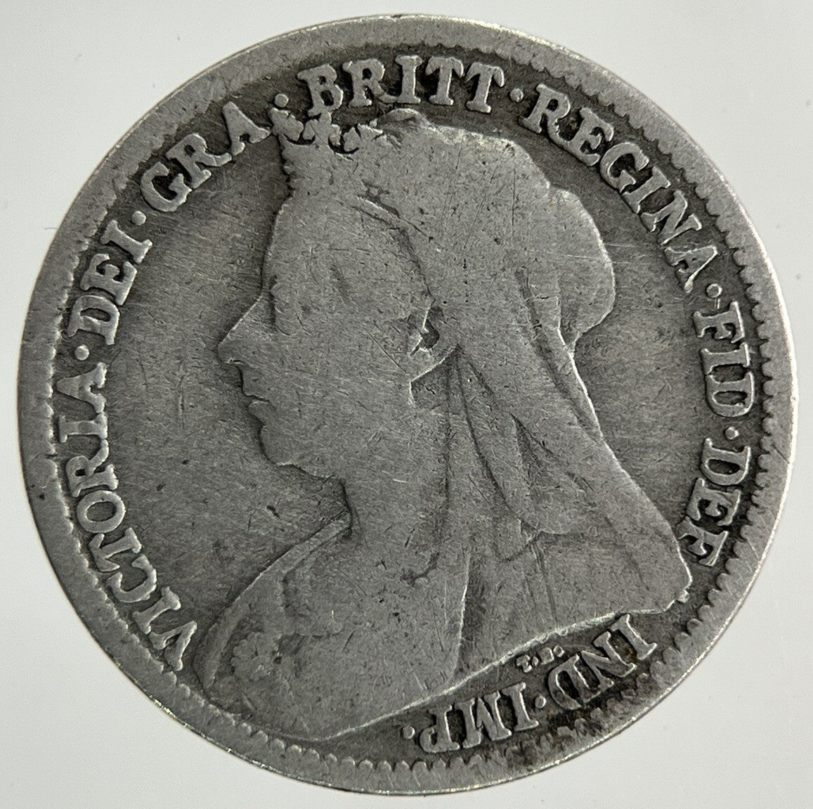 1899 Victoria Threepence Silver Coin | Collectable Grade
