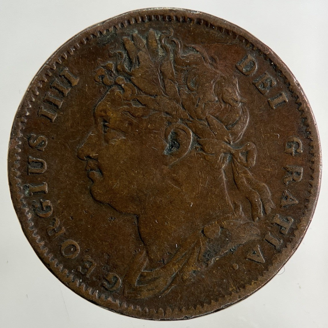 1822 George IV Farthing Coin | Collectable Grade
