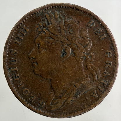 1822 George IV Farthing Coin | Collectable Grade