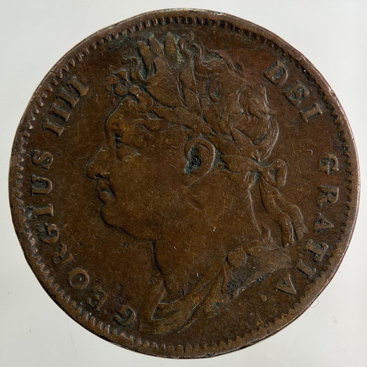 1822 George IV Farthing Coin | Collectable Grade