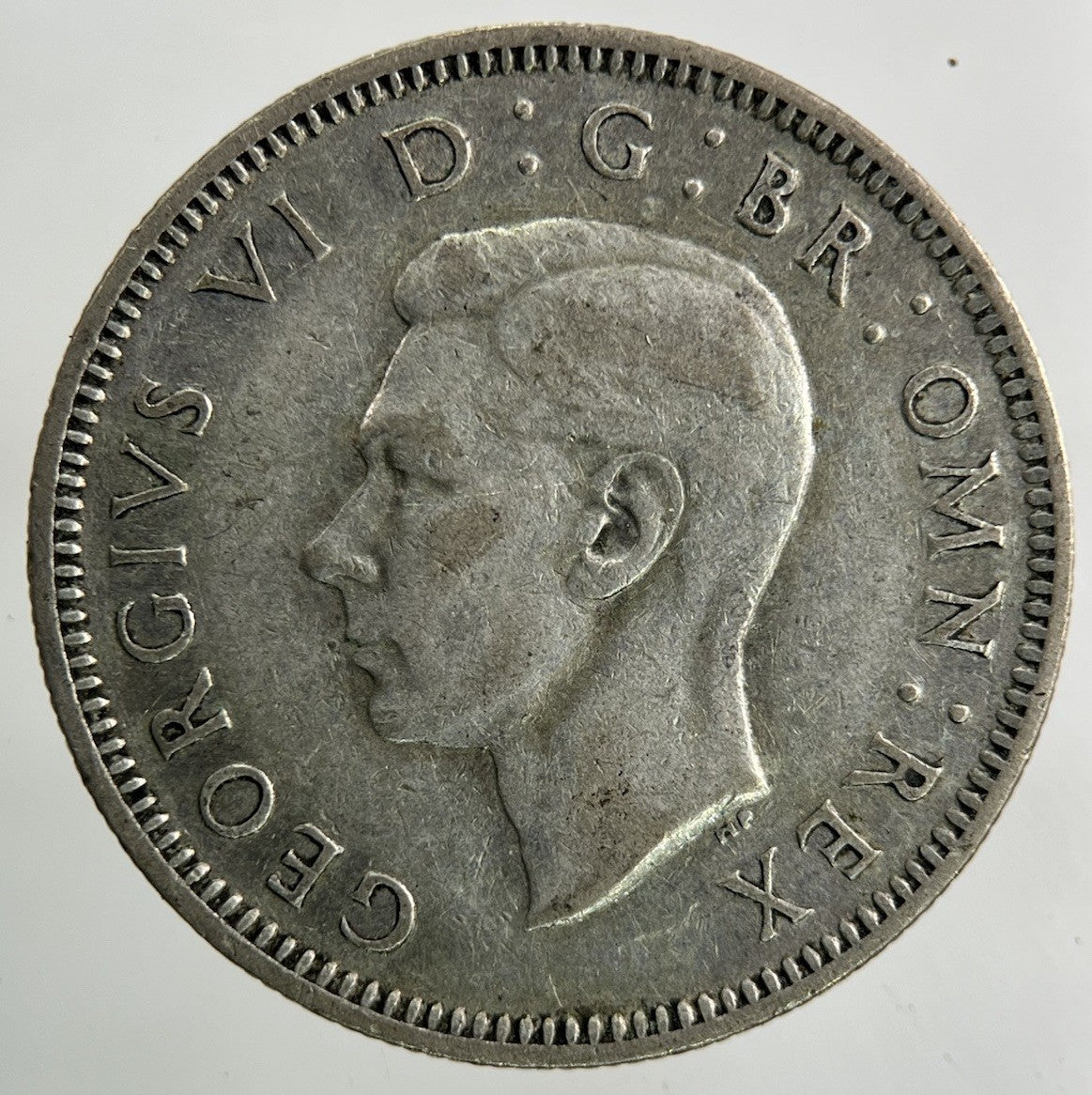 1942 George VI Shilling Silver Coin | Fine Collectable Grade