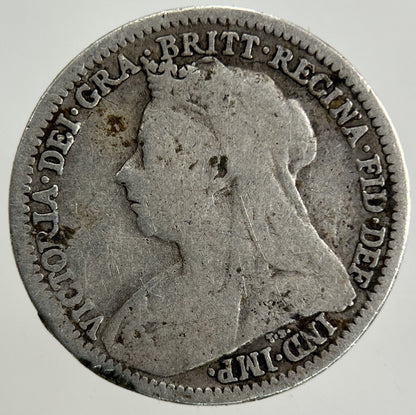 1900 Victoria Threepence Silver Coin | Collectable Grade