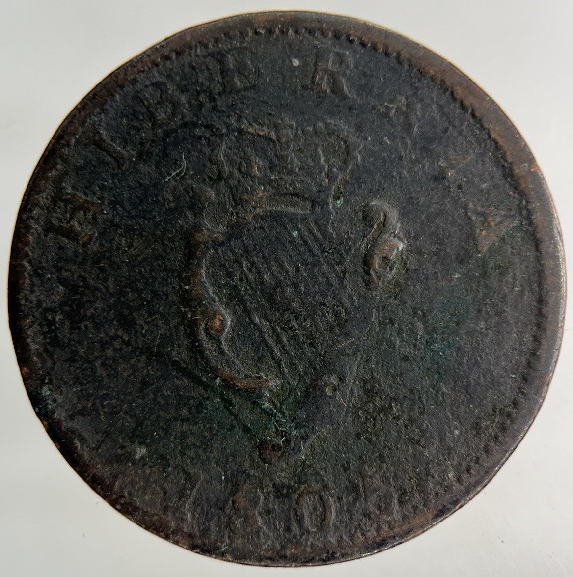 1805 Irish Half - Penny Coin | Collectable Grade