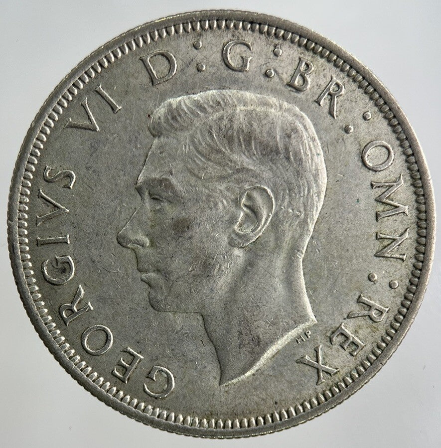 1941 George VI Half - Crown Silver Coin | Very High Grade