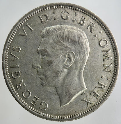 1941 George VI Half - Crown Silver Coin | Very High Grade
