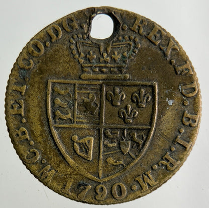 1790 British Gaming Token Coin | Fine Collectable Grade