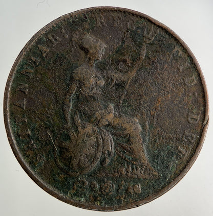 1853 Victoria Half - Penny Coin | Collectable Grade