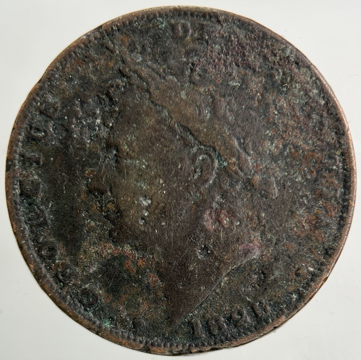1826 George IV Farthing Coin | Fair Grade