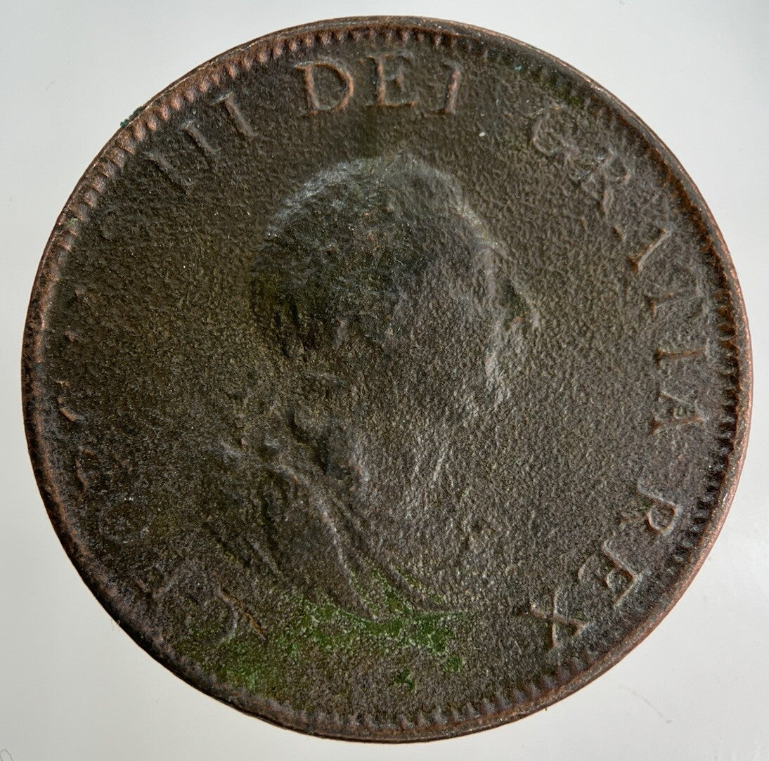1799 George III 3rd Half - Penny Coin | Collectable Grade