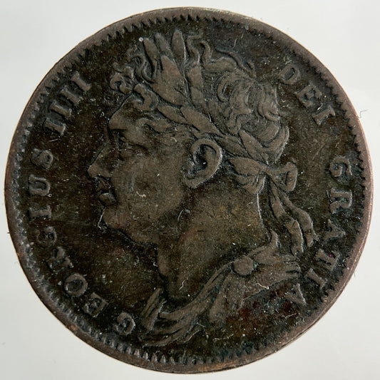 1825 George IV Farthing Coin | Collectable Grade