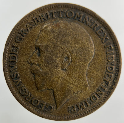 1915 George V Farthing Coin | Collectable Grade